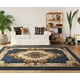 thumbnail image 2 of Alfombra decorativa United Weavers of America Bristol Fallon Blue, 2 of 5