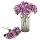 thumbnail image 1 of Hortensia Morada Con Flores Artificiales 6 Unidades Con Tallos, 1 of 7