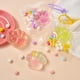 thumbnail image 5 of JOYIN 4 piezas de juguetes antiestrés squishy transparentes con forma de pata de gato, 5 of 7