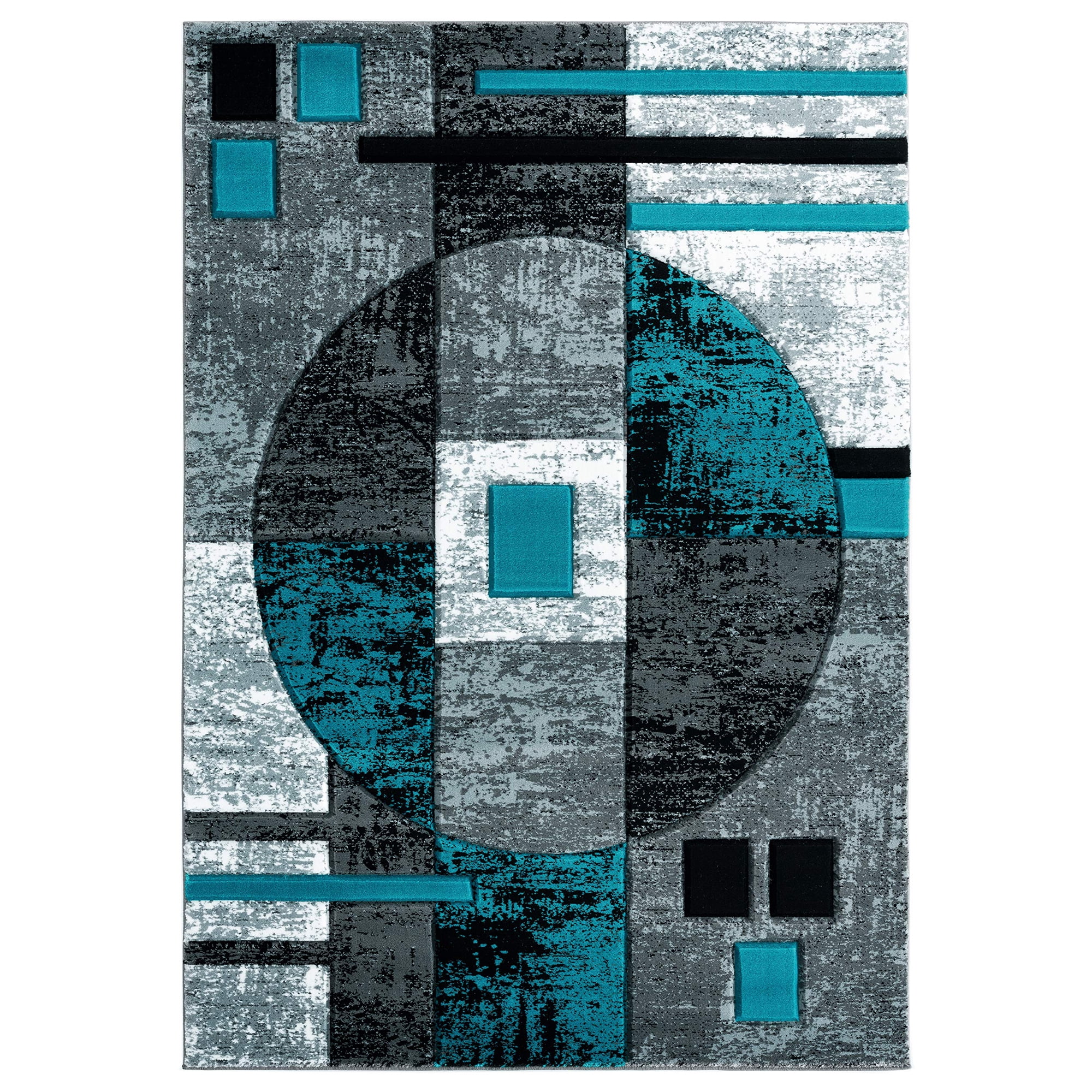 Alfombra Decorativa United Weavers Bristol Epsilon Turquesa 56 X 81 Cm
