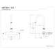 thumbnail image 5 of Cuerpo de grifo Kingston Brass Vintage cuello de ganso ABT300-1, 5 of 5