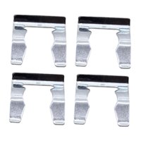 Magideal - 4 Piezas Clips De Manguera De Freno Trasero Fácil De Instalar 191611715 Clips De Cable De Freno De Repuesto Accesorios Para Automóviles Abrazaderas De