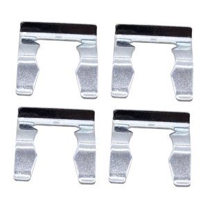 Magideal - 4 Piezas Clips De Manguera De Freno Trasero Fácil De Instalar 191611715 Clips De Cable De Freno De Repuesto Accesorios Para Automóviles Abrazaderas De
