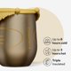 thumbnail image 3 of Vaso Térmico de Vino Corkcicle 355 ml Golden Snitch con Tapa, 3 of 9