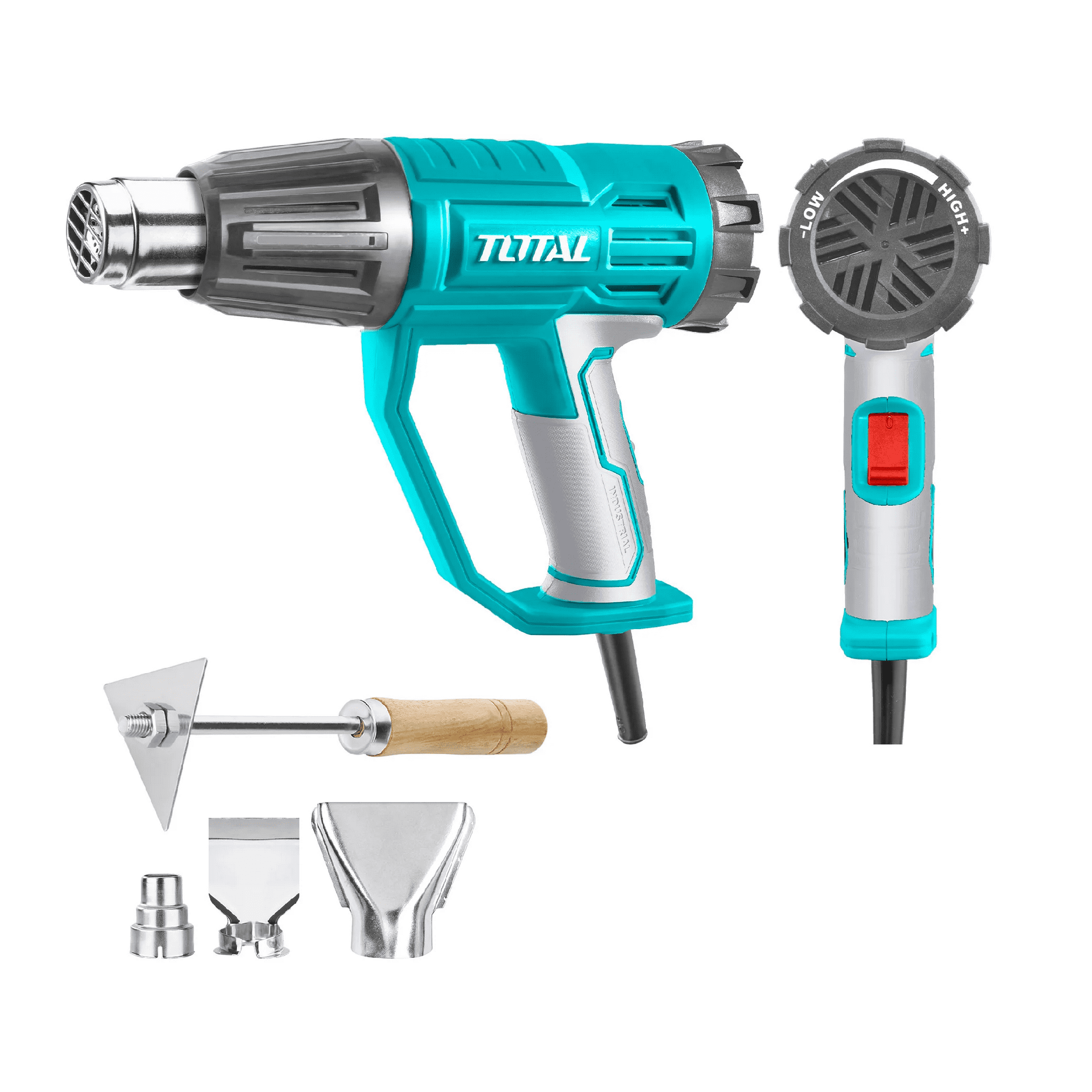 Total Tools - Pistola De Calor Total Tb20078-7 2000w+4 Accesorios