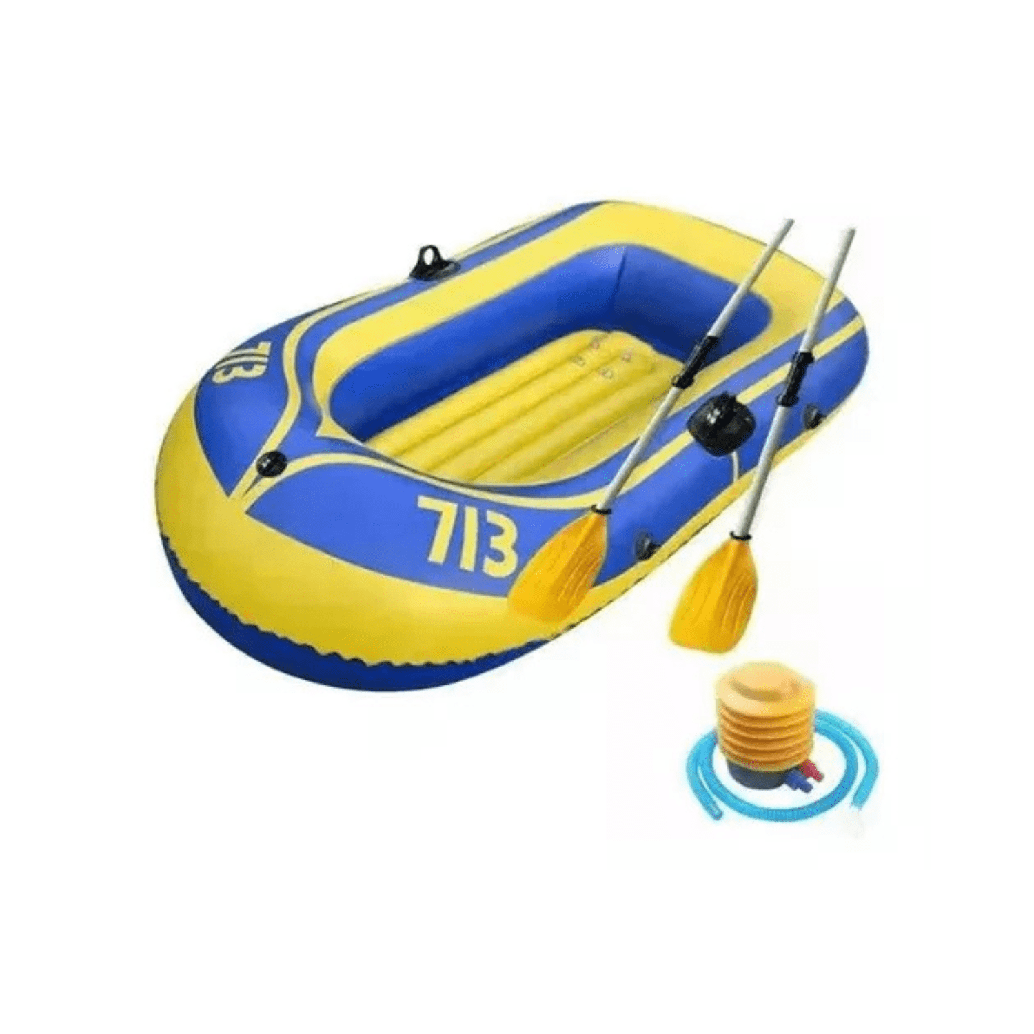 Casa Pagoda - Bote Inflable Con Remos Cuerda E Inflador