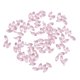 thumbnail image 5 of 100x cuentas de cristal de cristal facetado encanto colgantes perforados bricolaje artesanía rosa, 5 of 5