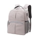 thumbnail image 2 of Bolsa De Pañales Para Bebé Con Bolsillos Laterales, Impermeable, Con Separación De Ropa Seca Y Húmeda, Color Gris, 2 of 5