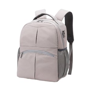 Magideal - Bolsa De Pañales Para Bebé Compartimento Para Artículos Secos Y Húmedos Elementos Esenciales De Viaje Bolsas Para Bebés Para Negocios Gris