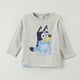 thumbnail image 1 of Polera Manga Larga Niño Fun Gris Bluey, 1 of 5