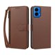 thumbnail image 3 of Funda con Billetera para [Motorola Moto G34 5G] con Bolsillo Zipper y Tarjetero Marrón, 3 of 6