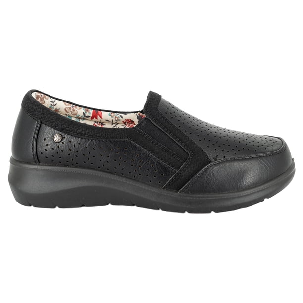 Mocasín Casual Confort con Elástico Nani Negro Passer