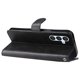 thumbnail image 2 of Funda tipo cartera para Samsung Galaxy A54 5G con bolsillo con cremallera y ranuras para tarjetas – Función de soporte Negro, 2 of 6