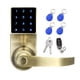 thumbnail image 1 of Cerradura electrónica Colosus NDL319 para el hogar y la oficina (dorada), 1 of 7
