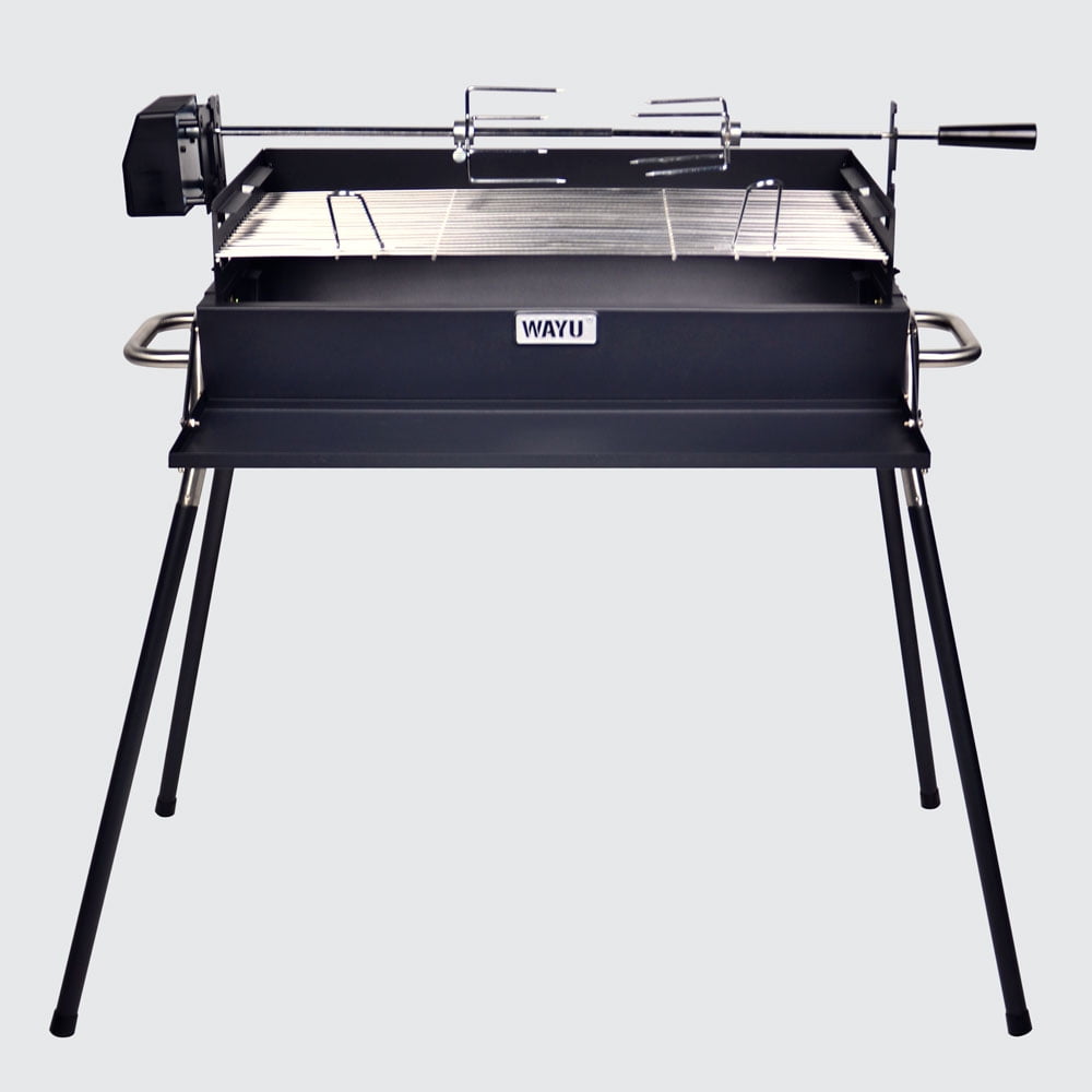 Parrilla Ajustable Con Spiedo Wayu