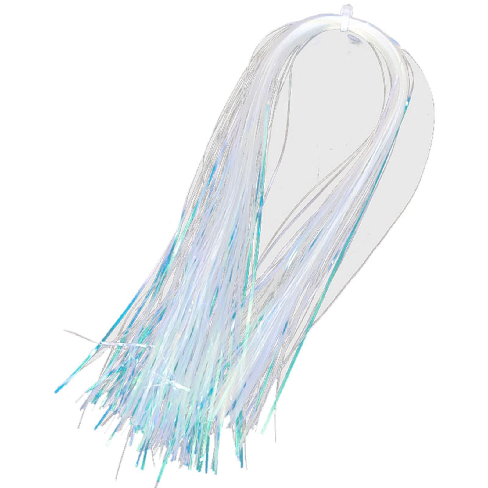 Magideal - Hilo De Atado De Moscas, Accesorios De Atado De Moscas, Fabricación De Cebo Diy, Alambre De Pesca Con Mosca Reflectante De 35cm De Largo Para Carpa De Ancho 1mm