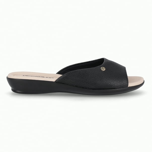 Sandalia Mujer Negro/Beige Camila 905 Piccadilly