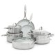 thumbnail image 1 of Juego de utensilios de cocina GreenPan 10 piezas acero inoxidable plateado, 1 of 9