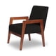 thumbnail image 2 of Sitial Frankfurt Tela Velvet Negro, 2 of 3