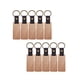 thumbnail image 2 of 10 Uds Llavero De Madera En Blanco Llavero Titular Para Manualidades DIY Bolsa Colgante Hogar Rectangular, 2 of 5