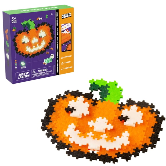 Puzzle PLUS PLUS Jack-o'-Lantern 250 piezas para niños mayores de 5 años
