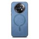 thumbnail image 2 of Magnetic Slim Case for Realme 12 Pro Plus 5G with Camera Guard & Anti-Scratch Back Blue, 2 of 5