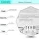 thumbnail image 3 of CQCEO G3HTA024H G3HTA021H G3HTA023H G3HTA048H batería base para teclado de tablet para Microsoft Surface Book 1 1703 1704 1705 13,5 pulgadas 7,5 V 51 Wh/6800 mAh, 3 of 7