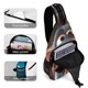 thumbnail image 4 of Ratatouille Riñonera Bandolera con Estampado Integral para Hombres y Mujeres, Bolso Cruzado Gráfico de Tendencia, Mochila de Hombro Streetwear para Ciclismo y Deportes, Riñonera Versátil Casual, 4 of 6