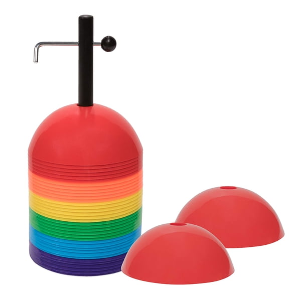 Set de conos Champion Sports 36 unidades colores surtidos