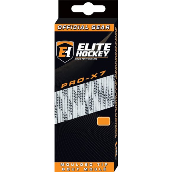 Cordones Elite Hockey 274 cm X7‑Blanco