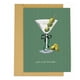 thumbnail image 1 of Tarjeta de cumpleaños tiangqiwoole Just a Tini Bit Older Martini, 1 of 7