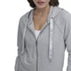 thumbnail image 2 of Chaqueta DKNY Performance Grey Pearl Heather para mujer, talla L, 2 of 5