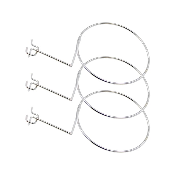 Organizador De Sombreros De Tablero Perforado De Metal, Accesorios De Almacenamiento, Ligero, Montaje En Pared, Espacio Entre Orificios De 2,5 Cm