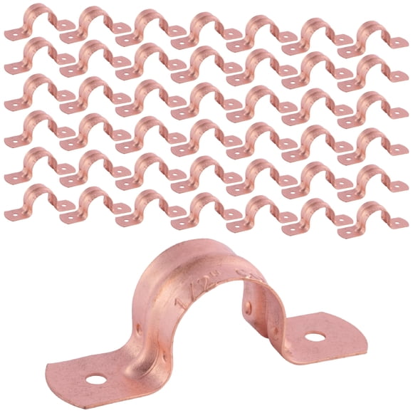Soporte para tubería Holdrite CPS05050 de cobre 1,27 cm, paquete de 50