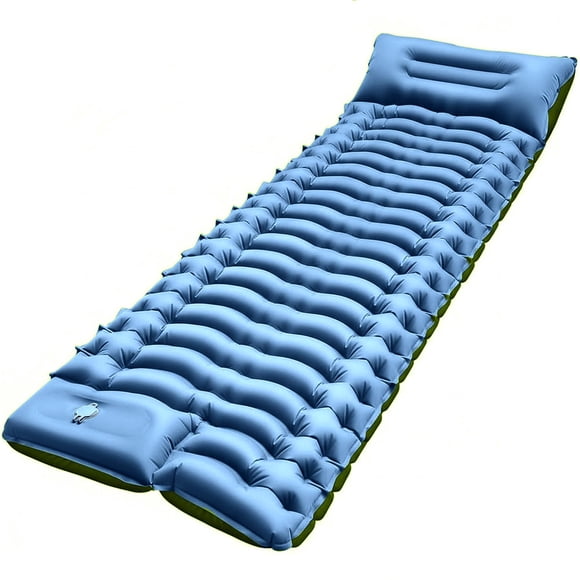 Colchoneta inflable ultraligera FUN PAC con almohada