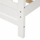 thumbnail image 4 of Cama de plataforma de madera con cabecera y pie, 4 of 6