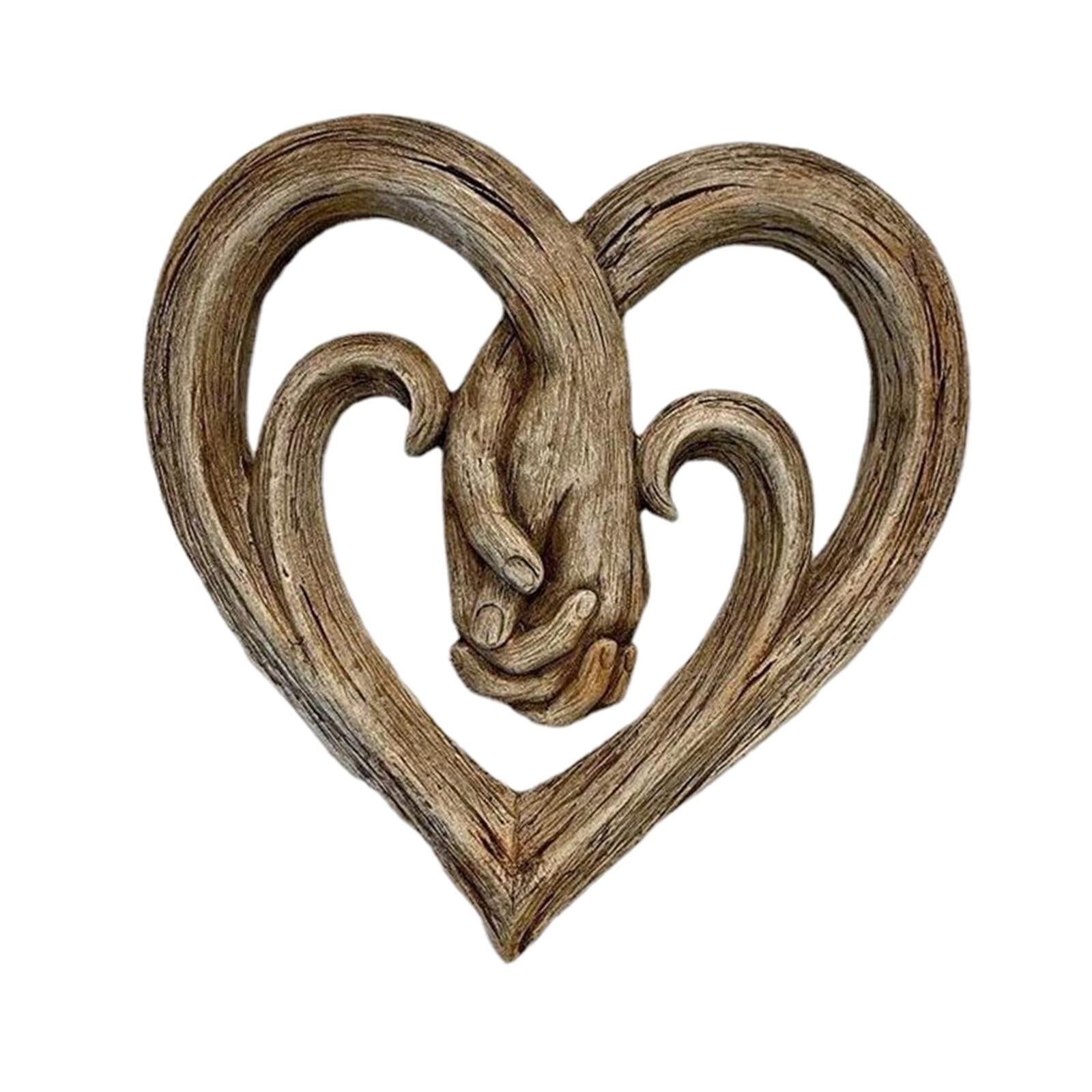 Bothyi - Escultura De Pared De Manos Modernas Decorativa Para Regalos De Boda De Granja