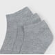 thumbnail image 2 of Calcetines Mujer Tripack Deportivos Cortos Mix Gris Corona, 2 of 4