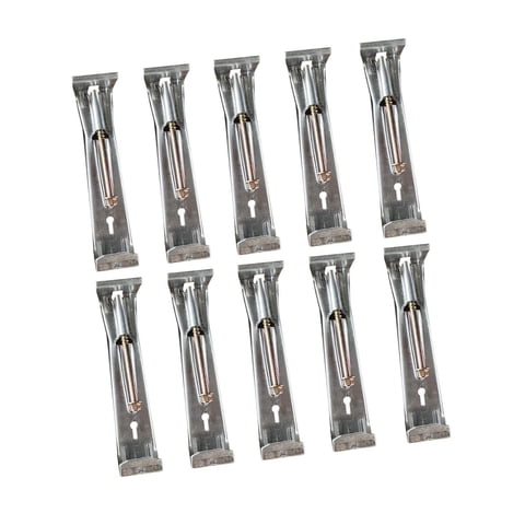 Ioensy - 10 Piezas De Soportes Para Canalones De Lluvia, Resistentes, Fáciles De Instalar, 5 Pulgadas, Colgadores Para Canalones