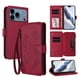 thumbnail image 1 of Funda Cartera Mariposa para [iPhone 18 Pro Max] con Soporte y Cremallera Rojo, 1 of 6