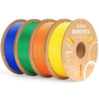 Paquete De Filamento Para Impresora 3D Elegoo Rapid Petg De 1,75 Mm Y 4 Kg