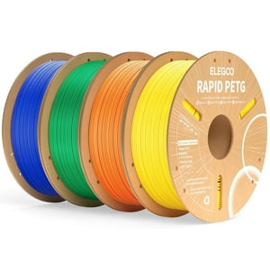 Paquete De Filamento Para Impresora 3D Elegoo Rapid Petg De 1,75 Mm Y 4 Kg
