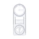 thumbnail image 4 of Plantillas de regla geométrica multifuncional, herramienta de medición de matemáticas, plantilla de dibujo de papelería para dibujo a medida, pintura, , estilo A, 4 of 5
