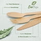 thumbnail image 2 of Juego de cubiertos EcoPreps de madera 100% compostable, 360 piezas, 2 of 8