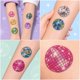 thumbnail image 5 of Tatuaje Temporal frawharmone 96 uds Bola de Discoteca para Niños, 5 of 9