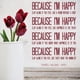 thumbnail image 2 of Decomural Pharrell Williams Happy Song Lyrics WS-34104, 2 of 2