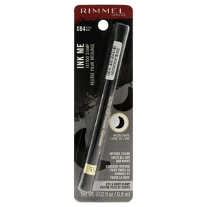 Rimmel London - Ink Me Tatto Imprimir Ojos Y Cuerpo - Forma De Luna Negra De Riel London Para Mujeres - Delineador De Ojos