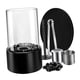 thumbnail image 1 of Quemador de mesa, mini quemador , centro de mesa, quemador portátil, cuenco para chimenea para el hogar, balcón , Negro, 1 of 5