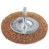 Grata Circular Latón Ondulado 2.2"" (63Mm) - Calibre 0,2Mm - Vástago 1/4'' - Hela