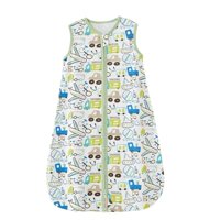 Kivara - Saquito Dormir Bebe Tog 0,5 Algodon Ultraliviano Autitos Verde M